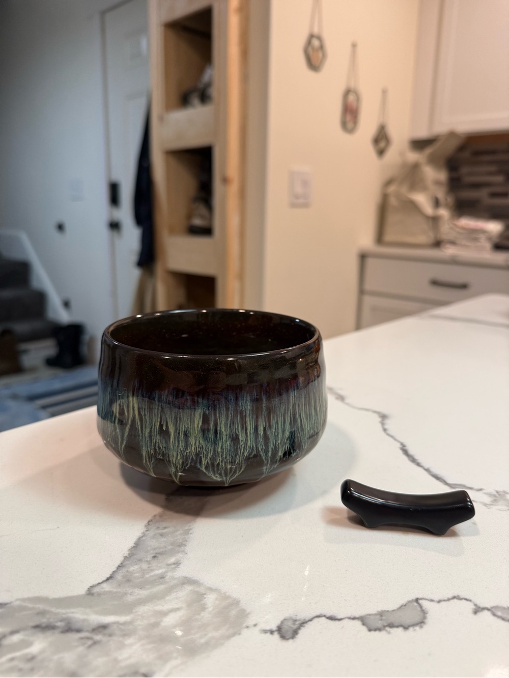 Matcha bowl and rest